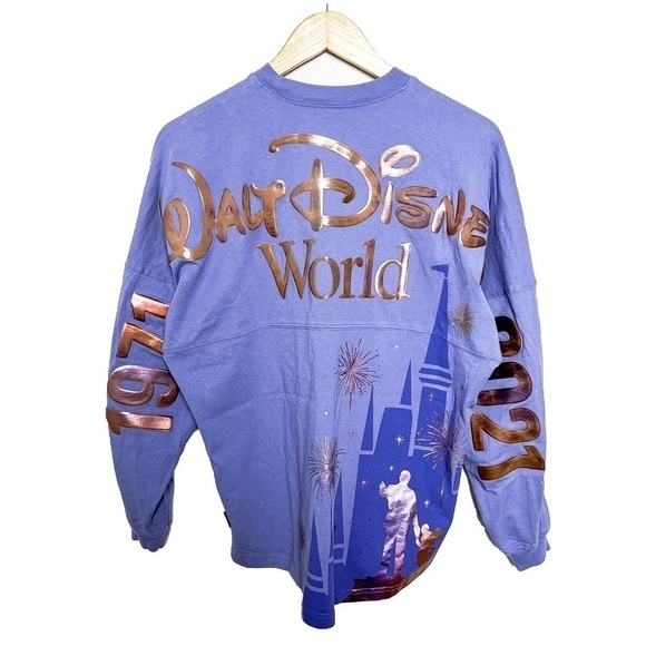 RARE Walt Disney World 50th Anniversary October 1 Iridescent Spirit Jersey Small - Picture 1 of 8
